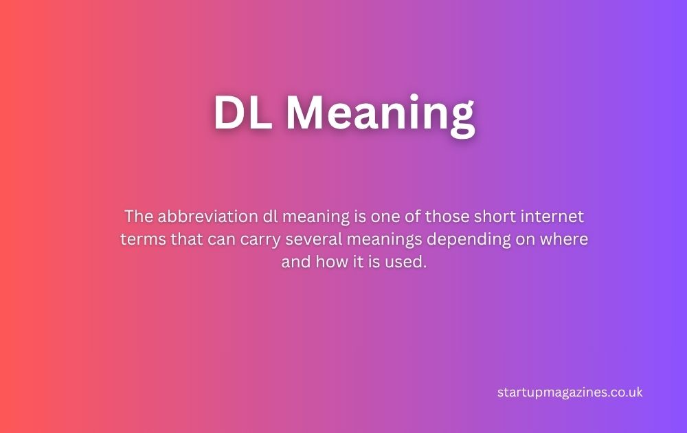DL Meaning