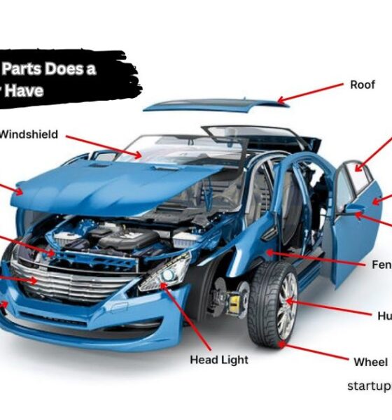 How Many Parts Does a Car Have