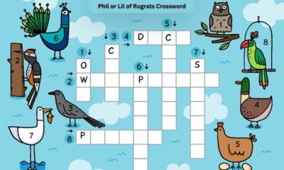 Phil or Lil of Rugrats Crossword