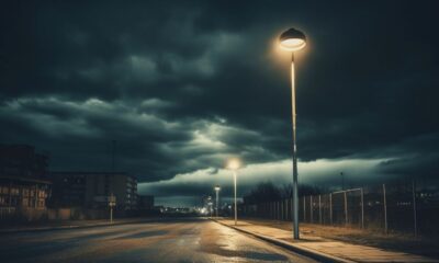 Self Cleaning Street Light Palm Oil