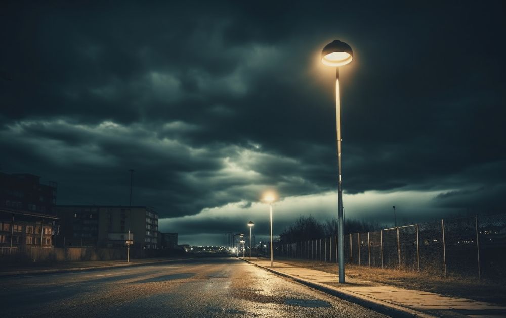 Self Cleaning Street Light Palm Oil