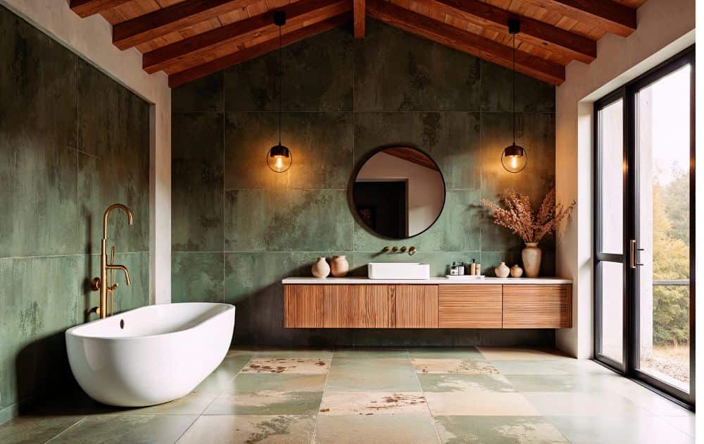 Stone Wall for Bathroom